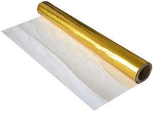 中山金色铝箔自粘布